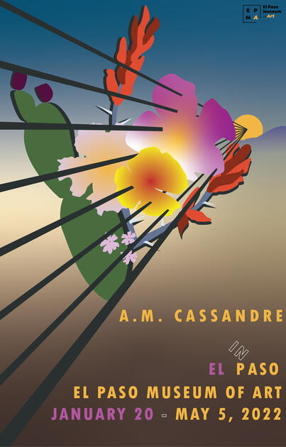 A.M. Cassandre in El Paso, 2020