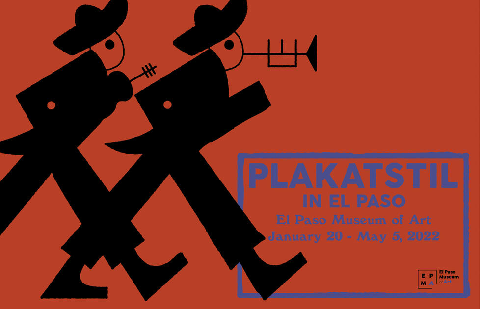Plakatstil in El Paso, 2020